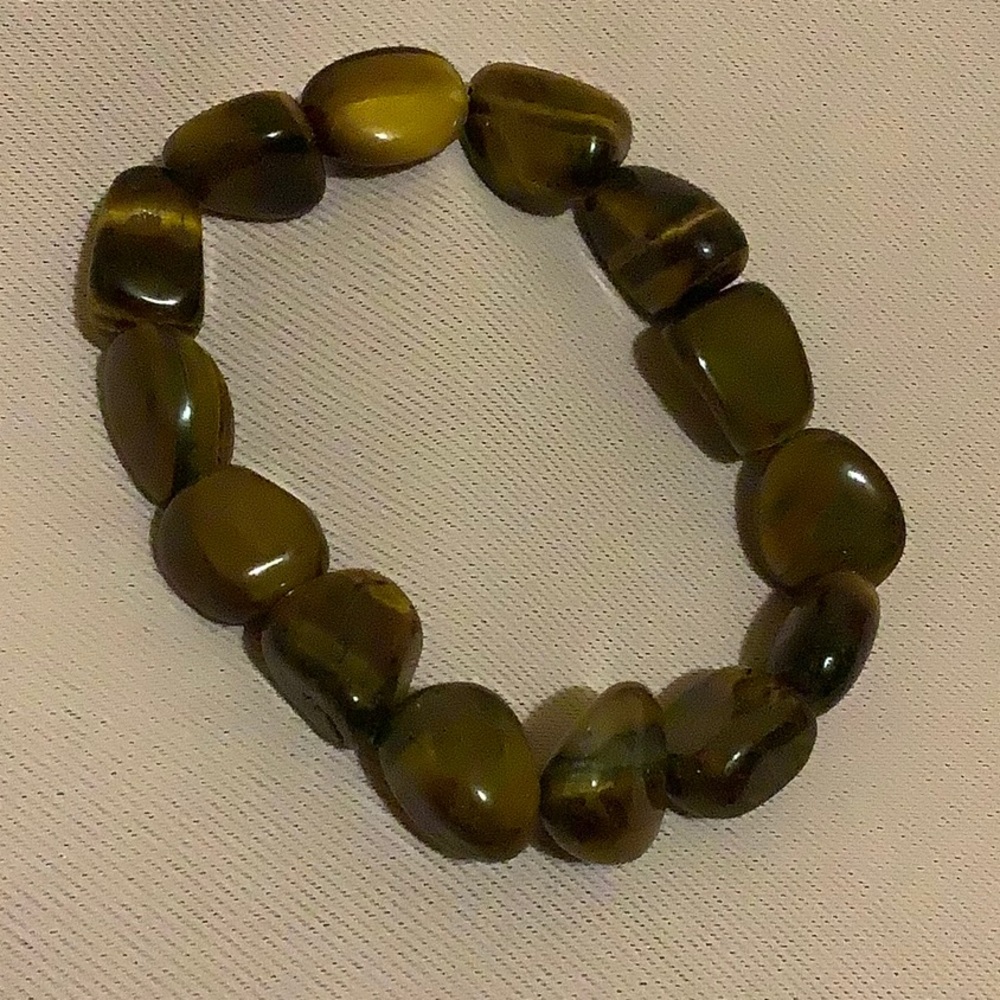 💕Tiger’s Eye Stone Bracelet. 💕